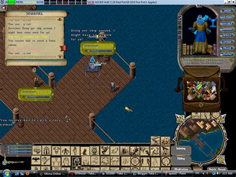 ultima online fishing
